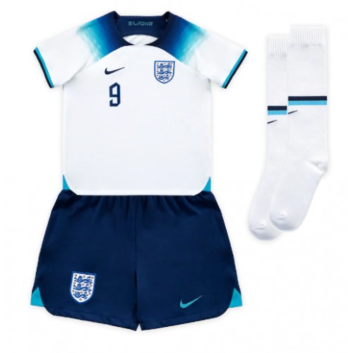 England Harry Kane #9 Hjemmedraktsett Barn VM 2022 Kortermet (+ Korte bukser) England Harry Kane #9 Hjemmedraktsett Barn VM 2022 Kortermet (+ Korte bukser)